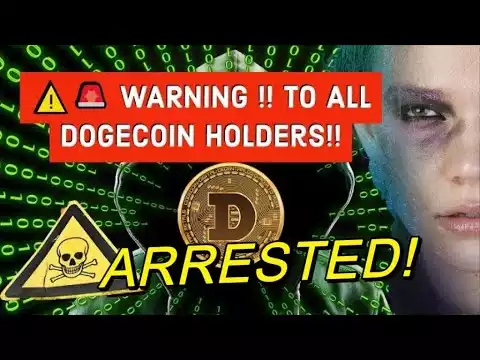 �️�WARNING TO ALL DOGECOIN HOLDERS!!! Doge, Shiba Inu & Bitcoin Breaking News!! ARRESTED
