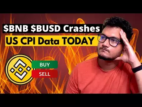 BNB crashes BUSD De pegs is Binance OVER!? | US CPI Data what to expect | Bitcoin Eth Matic Update
