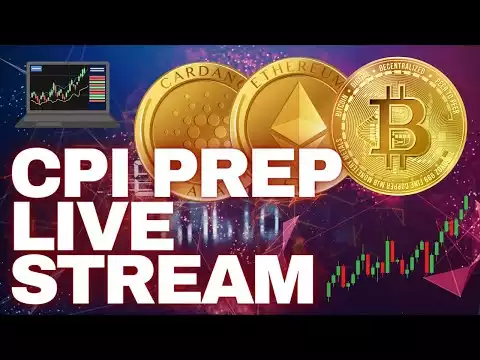 Crypto CPI Data Preparation - Bitcoin, Ethereum and Altcoin Elliott Wave Technical Analysis Live