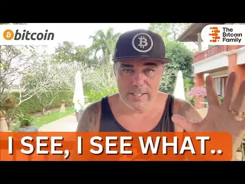 BITCOIN I SEE, I SEE WHAT YOU DON'T SEE AND IT IS....!!!!
