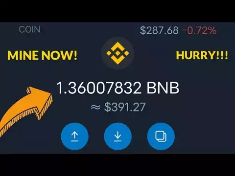 FREE BINANCE COIN TRICK: MINE 1 BINANCE COIN BNB Every 24 Hours On Trust Wallet | with payment proof