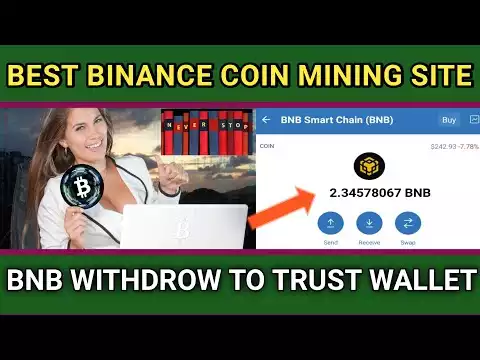 BNB smart chain | bnb mining in trust wallet | binance coin ko withdrow kaise karye  #binance