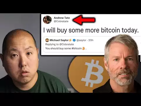 Michael Saylor's Tweet Leads to Andrew Tate's Bitcoin Purchase