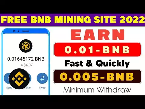 Binance Mining 2022 | Free BNB Mining Sites 2022!!
