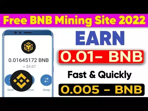 Binance Bnb Coin Earn Free। Bnb Mining Site 2022। Best Bnb Mining Site Today