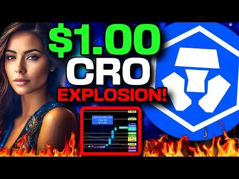 ABSOLUTE EXPLOSION FOR CRYPTO.COM! | CRO Coin PRICE PREDICTION | Cronos NEWS