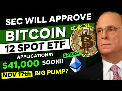  SEC GOING TO APPROVE 12 BITCOIN ETF APPLICATIONS! | Ethereum & Altcoins +117% PUMP Bitcoin Pump
