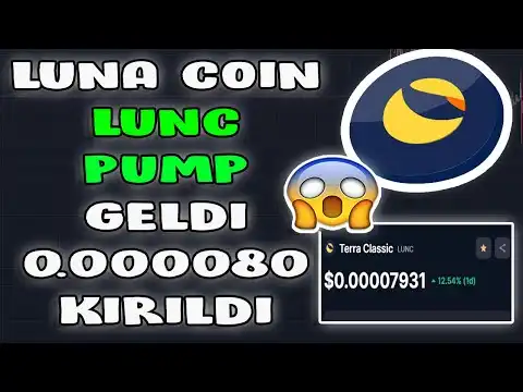 LUNA CON LUNC Y?KSELS GELD 0.00080 DRENC KIRILDI ACL VDEO #lunc #luna #lunch