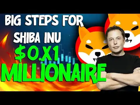 ELON MUSK IS TAKING BIG STEPS FOR SHIBA INU CAN ANYONE BE A MILLIONAIRE