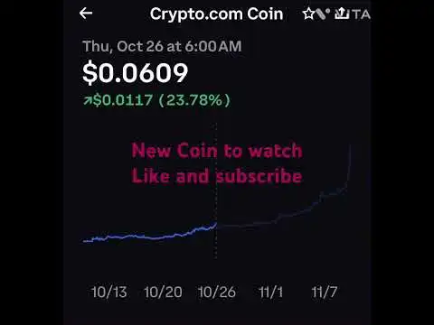 Crypto. Com new coin to watch #stockmarket #cryptocurrencyprice bitcoin #crypto