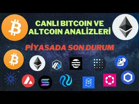 Canl Bitcoin ve Altcoin Analizleri