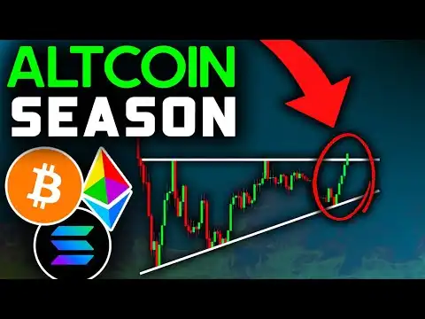ALTCOIN SEASON COMING SOON (Prepare Now)!! Bitcoin News Today, Solana & Ethereum Price Prediction!