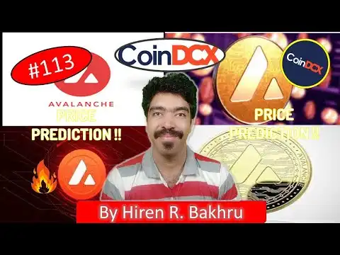 #113 | Avax | Price Prediction | CoinDCX