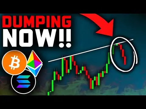 THE NEXT CRYPTO DUMP JUST STARTED (Here's Why)!! Bitcoin News Today & Ethereum Price Prediction!