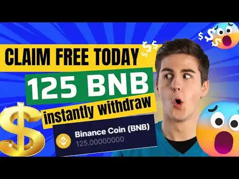 Get 125 BNB Instantly: Claim Free Binance Coin Today! || BNB Mining App || BNB Coin Earning Website!