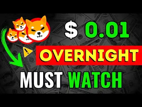 URGENT: SHIBA INU PRICE IS ABOUT TO TRIPLE OVERNIGHT! SHIBA INU COIN NEWS! SHIB BOMBSHELL PREDICTION