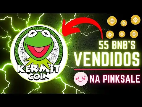 KERMIT COIN - 55 BNB's Vendidos na PinkSale | Faltam Menos de 3 Dias para Encerrar