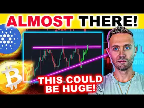 A Bitcoin Breakout Would Change EVERYTHING! Cardano Holders BUCKLE UP!