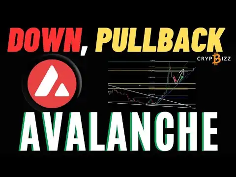  Avalanche AVAX, Down - Pullback Continues!  Price News Today -AVAX  Analysis and Price Prediction