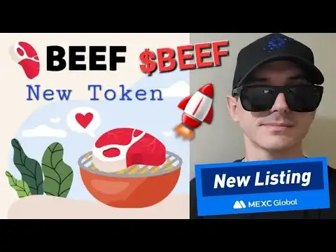 $BEEF - BEEF TOKEN CRYPTO COIN HOW TO BUY MEXC GLOBAL ETH ETHEREUM UNISWAP BNB BSC HODL MEMECOIN NEW