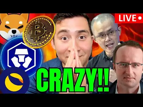 HUGE CRYPTO NEWS LIVE!Terra Luna Classic, Cronos, Binance, Bitcoin!