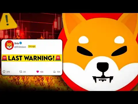  FINAL ALERT from Shiba Inu Coin's CEO!  You've Been Warned Before! 