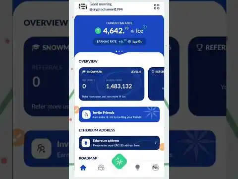 Ice Network Connect Ethereum Wallet for Coin Swapping #icenetwork #subscribe #viral