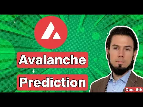  Avalanche AVAX Price Prediction For December 6th  #avax #avalanche