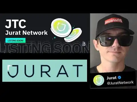 $JTC - JURAT NETWORK COIN HOW TO BUY JTC CRYPTO TOKEN BLOCKCHAIN ETH BITMART ETHEREUM BRC-20 NFT BTC