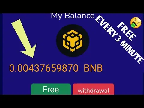 Earn Free BNB Every 3 Minutes  | Free BNB | BNB Free | Faucetpay | BNB Faucet | Faucet