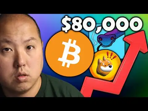 Bitcoin to $80,000 in 2024 | Memes Bonk and Snek PUMP