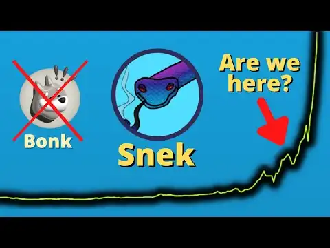 The next Bonk is Snek...  Crypto Token Analysis