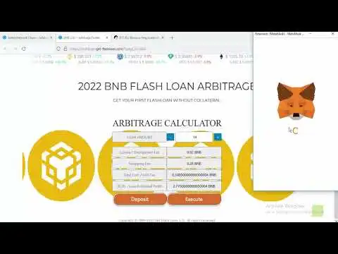 20 AVALANCHE Crypto Coin on Flash Loan Tutorial Avax with Smart Code in Description Below!