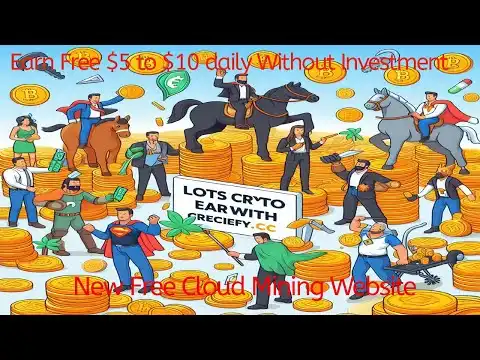 Earn free $5 to $10 daily  II New Fee Bitcoin,BNB.Tron,Doge coin  mining Website 2024