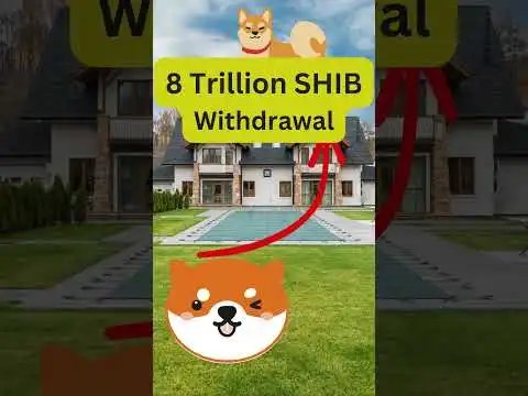 Massive 8 Trillion Shiba Inu Withdrawal From Crypto Exchange Wallets #SHIB #SHIBA #shibaarmy