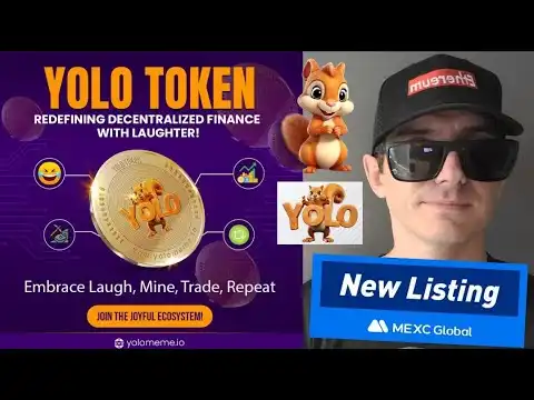 $YOLO - YOLO TOKEN CRYPTO YOU ONLY LIVE ONCE COIN HOW TO BUY MEXC GLOBAL BNB BSC PANCAKESWAP MEME
