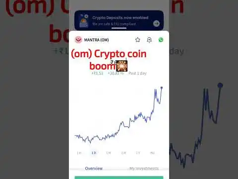 (om) crypto coin boom now  best crypto coin now invest@7@438 subscribe my channel 