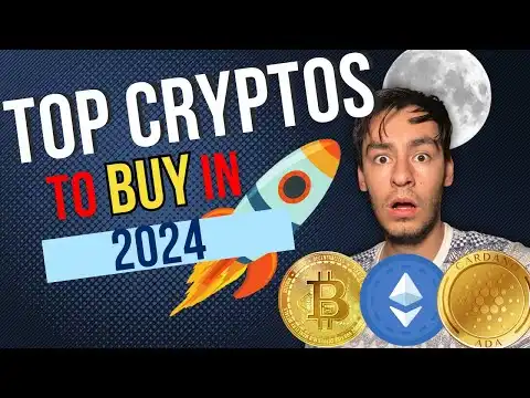 Top 5 cryptos to BUY in 2024! #crypto #bitcoin #ethereum #avax #cardano #icp #bullrun2024 #invest