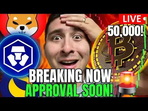 CRYPTO PUMPING!SEC BITCOIN ETF APPROVAL COMING
