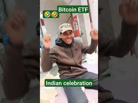 Bitcoin ETF Approval news | Indian celebration #shorts #crypto #bitcoin #shibainu #etf