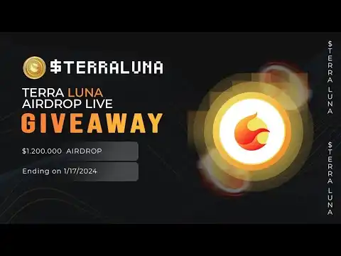 Terra Luna Classic LUNC Airdrop - Free 500,000 $Lunc