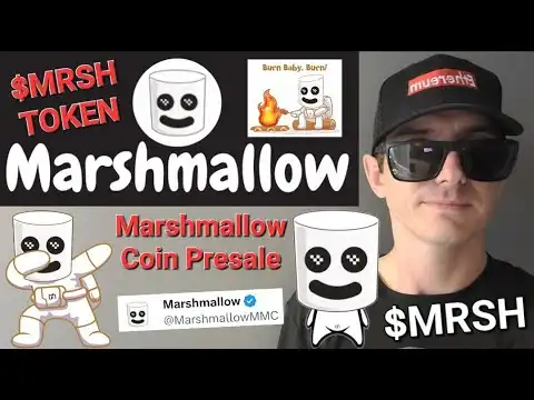 $MRSH - MARSHMALLOW TOKEN PRESALE CRYPTO COIN HOW TO BUY MRSH BNB BSC PANCAKESWAP MEME MEMECOIN ETH