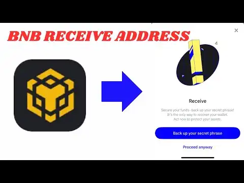 Get Your BNB Receive Address On Trust Wallet | Find Any Coin Receive Address On Trust Wallet
