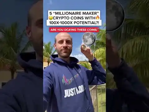 5 ?MILLIONAIRE MAKER? Crypto Coins With 100-1000X Potential?! Turn $1K into $1 Million?!  #Shorts