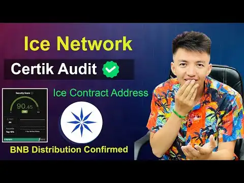 Ice Network Certik Audit Verified | Ice Coin Contract Address | Ice BNB Distribution Confirmed