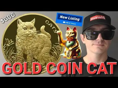 $GCC - GOLD COIN CAT TOKEN HOW TO BUY MEXC GLOBAL BNB BSC PANCAKESWAP GCC MEMECOIN STAKE STAKING NEW