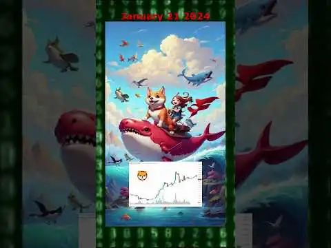 Cryptocurrency meme coin Shiba Inu is suddenly ramping up with whale activity. #crypto #finance
