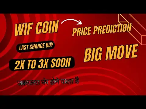 wif crypto price prediction #crypto #wif #tradingstrategy #bitcoin #btc