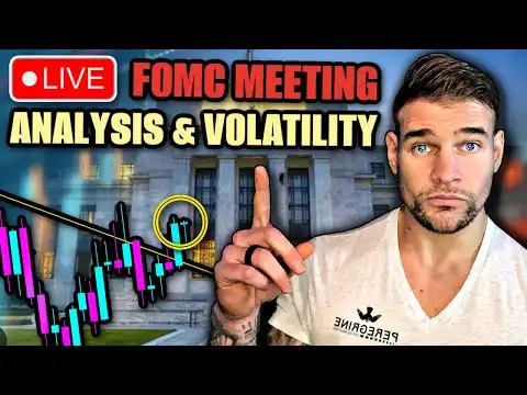  LIVE FOMC  Volatility  | Jerome Powell ABOUT TO PUMP Bitcoin?!