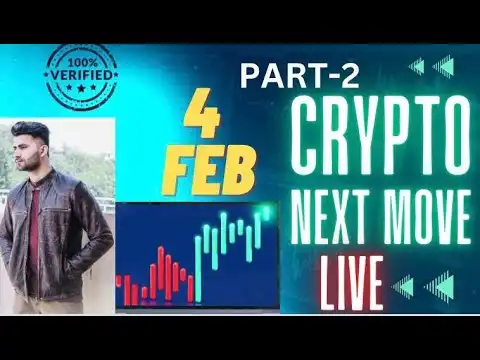 PART-2 // 4th  FEB //  Crypto Live Trading ||// DELTA EXCHANGE #bitcoin   #ethereum   #cryptotrading